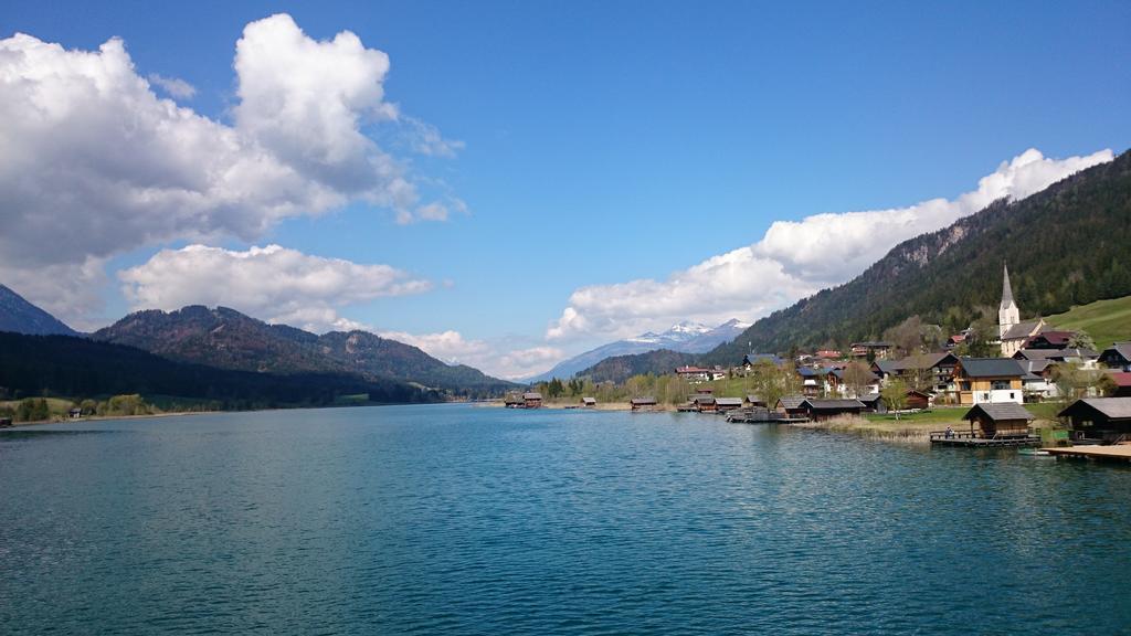 Apartament Haus Alpina Weissensee Zewnętrze zdjęcie